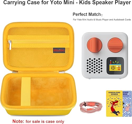 Miniatura 2 de Funda de transporte para Yoto Mini - Reproductor de altavoces de viaje Bluetooth portátil para niños, cubierta de reproductor de audio y música para