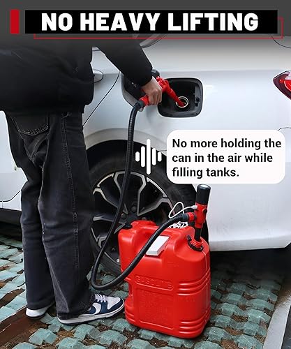 Miniatura 8 de Bomba de transferencia de combustible mejorada 2025  Bomba de gas de carga USB a prueba de fugas para lata de gasolina  Bomba portátil con batería