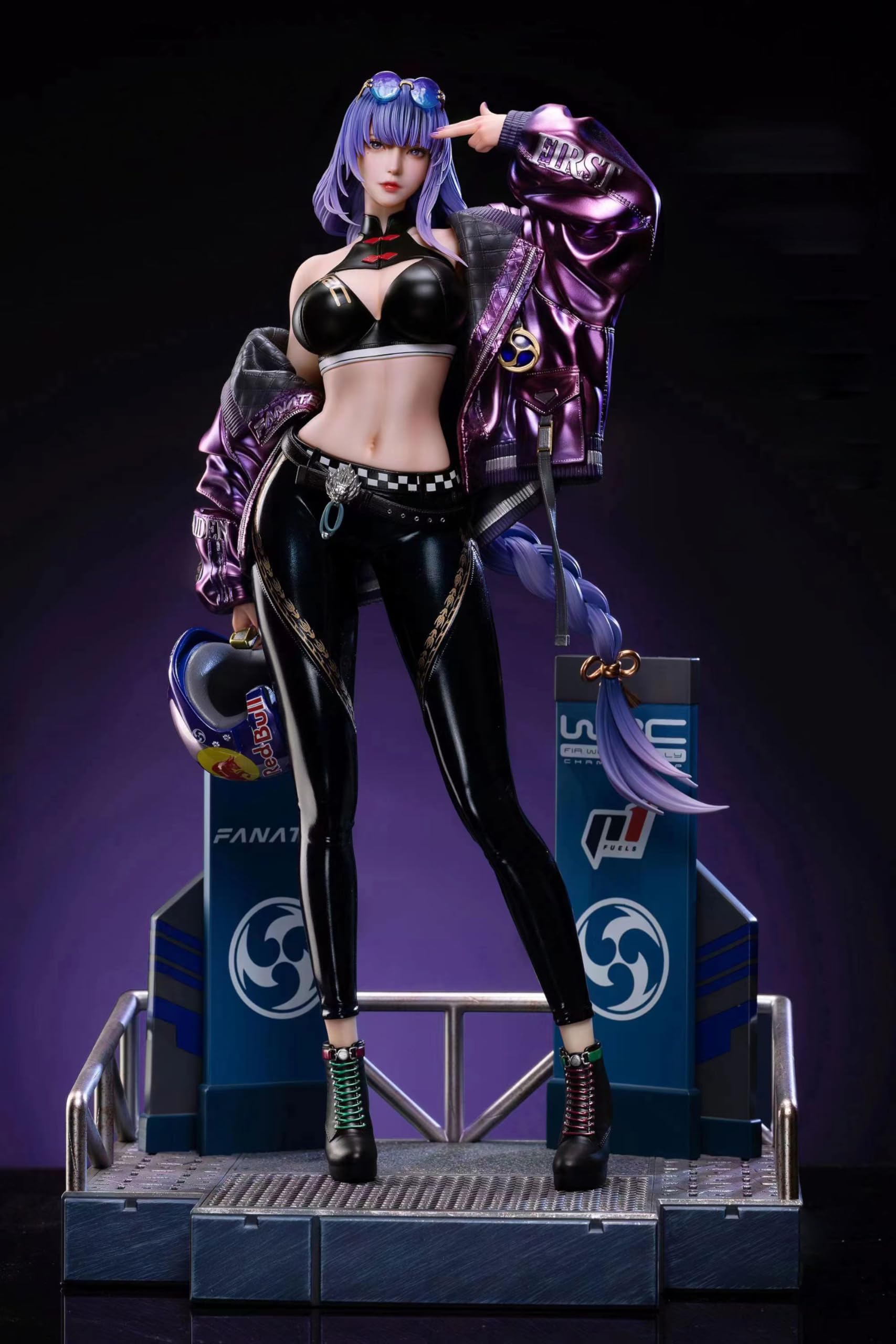 Amazon | 雷電将軍 雷電影 フィギュア レーシングスーツVer. 1/4