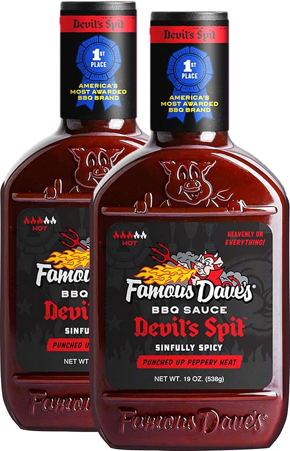 Famous Dave's Devil's Spit BBQ Sauce 19 oz., 2 Pack