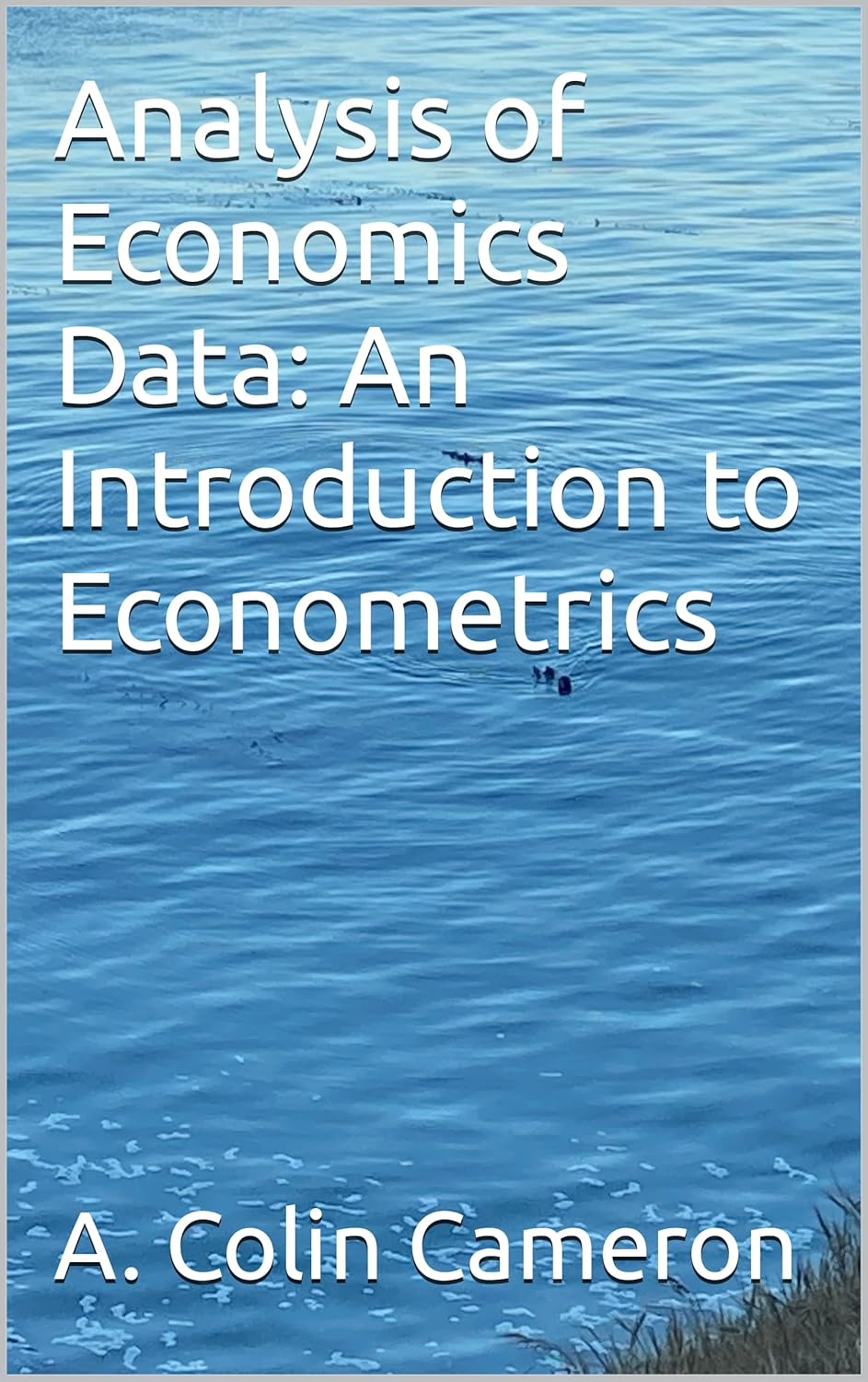 Analysis of Economics Data: An Introduction to Econometrics      [Print Replica] Kindle Edition