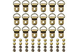 300-Piece Premium Bronze Shoe and Boot Lace Hook Repair Kit