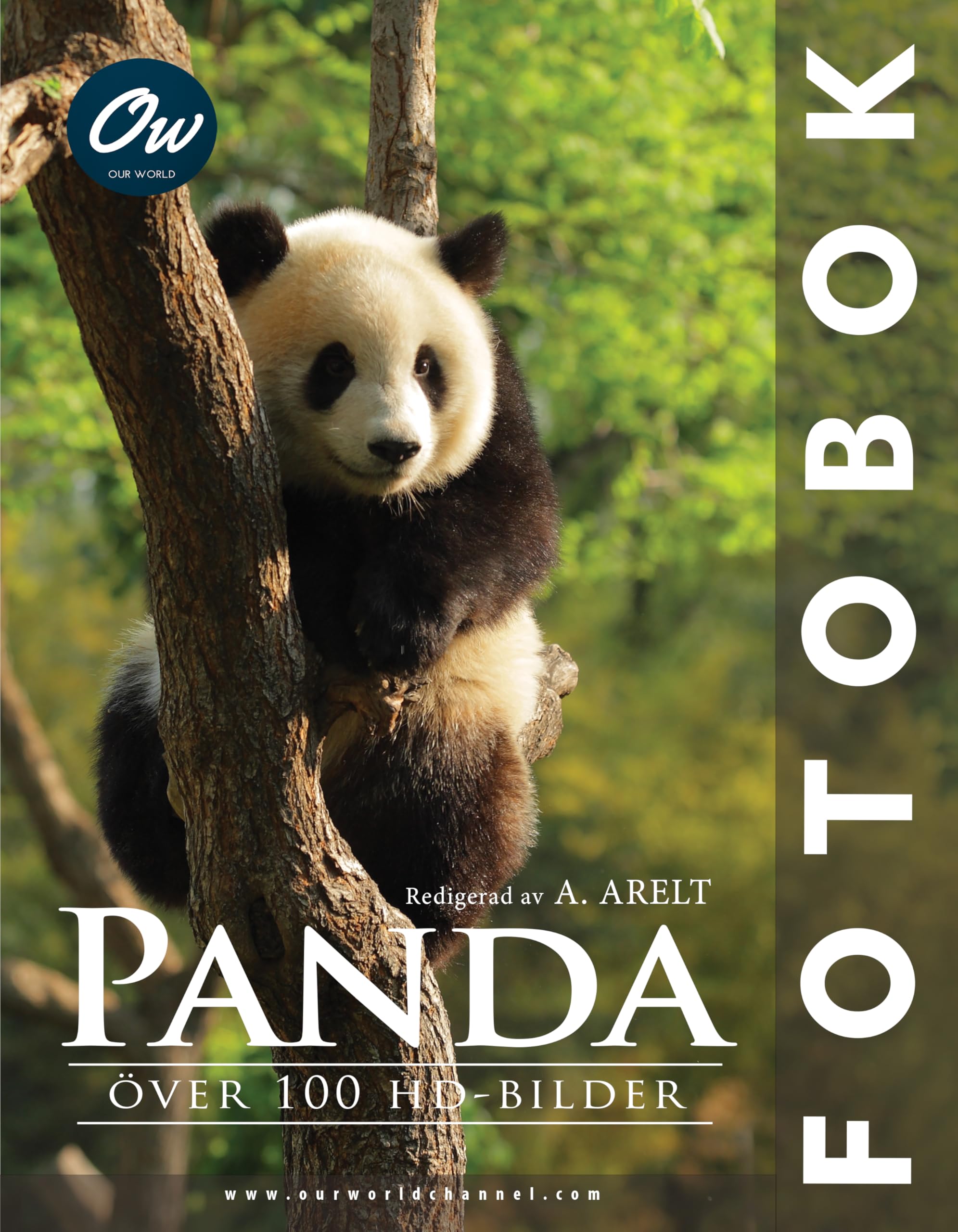 Livre photo Panda édition suédoise album illustré pour passionnés