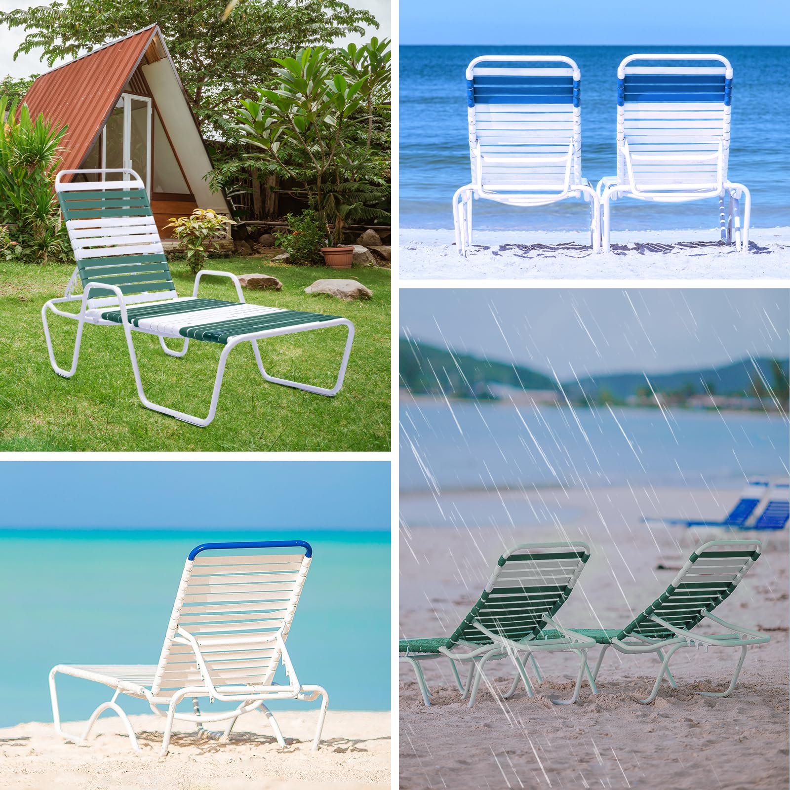 Folding Chair Strap Patio Chairs Mainstays High Back Steel Frame