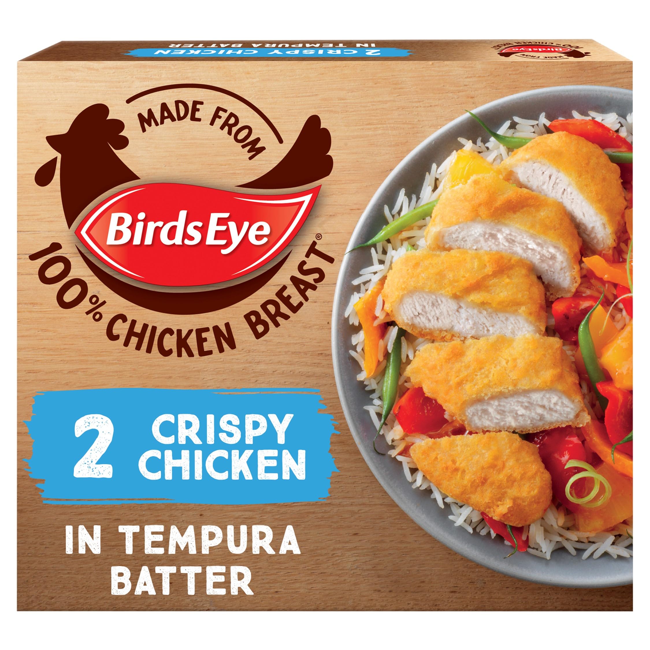 Birds Eye Crispy Chicken, 170g (Frozen)