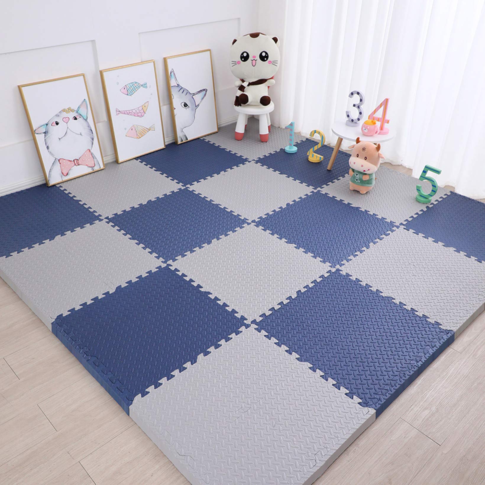 Amazon.co.jp: [ZS2L7] フロアマット コルクマット 子供部屋 キッズ