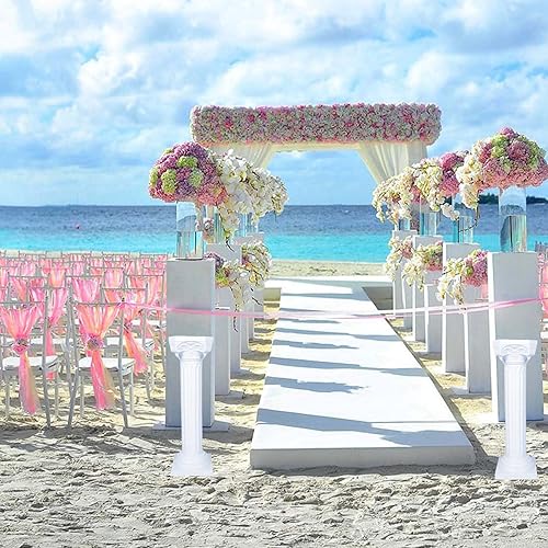 Miniatura 7 de Pilar romano columna griega estilo corintio, decoración de pilar, escultura, soporte de plantas, accesorio de paisajismo para interiores y