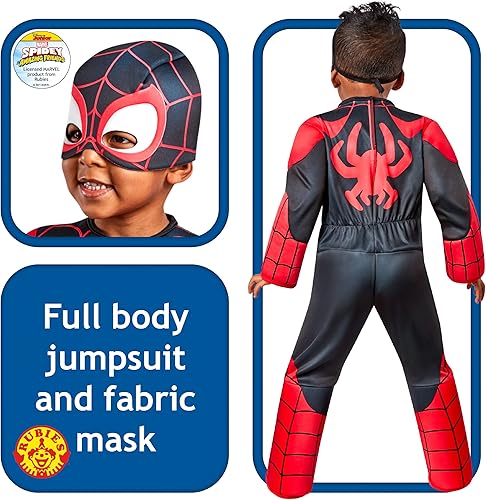 Miniatura 2 de Rubies Disfraz de Miles Morales Deluxe de Spidey y sus increíbles amigos de Marvel