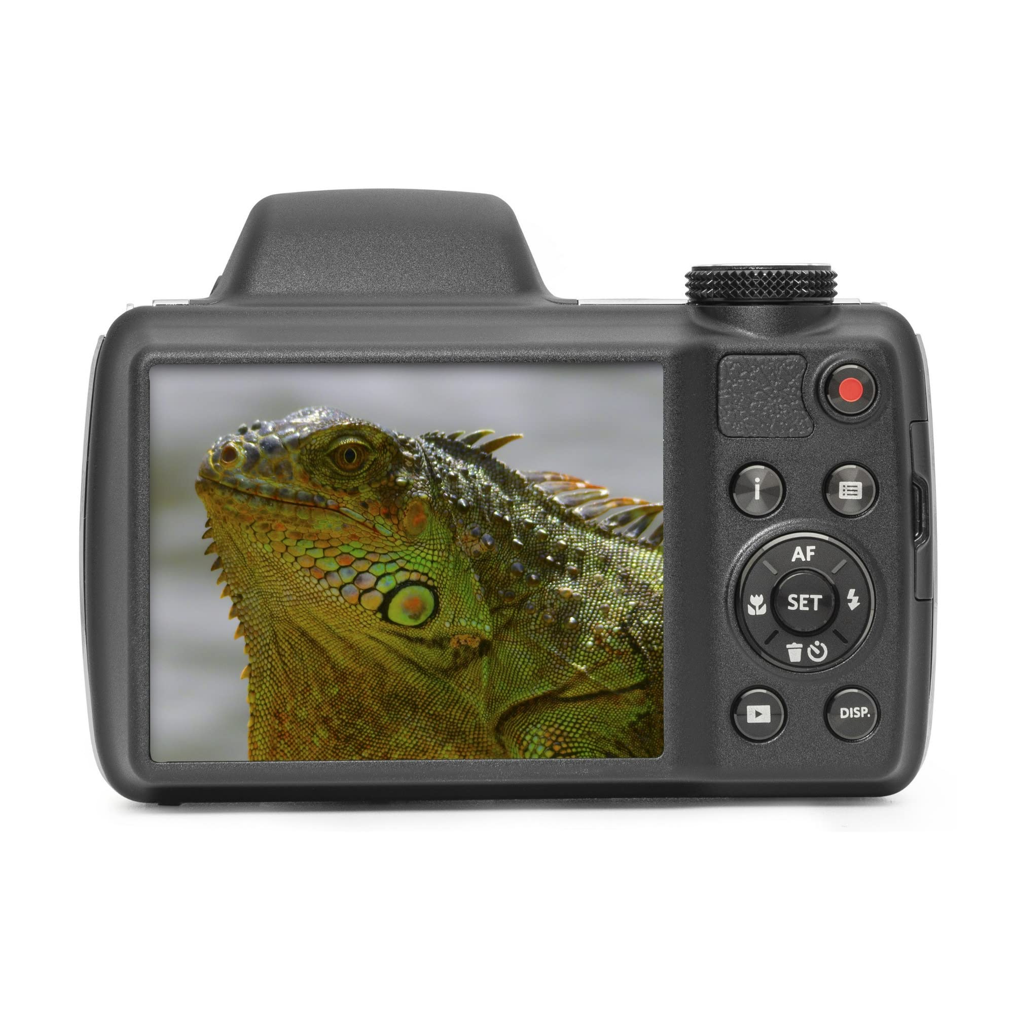 KODAK Pixpro AZ527 - Appareil Photo Bridge Numérique 20 MP, Zoom Optique 52X, Capteur CMOS BSI, Écran LCD 3", Wi-Fi, Stabilisation - Noir