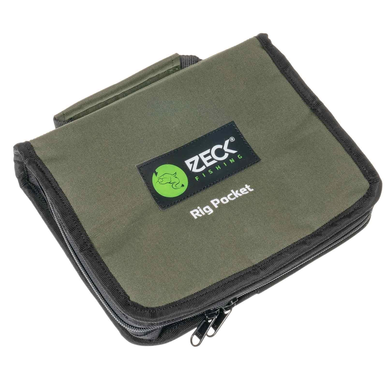 ZECK Rig Pocket 25x21x6cm - Tackletasche für Wallermontagen, Angeltasche für Welsmontagen, Tasche für Waller Rigs, Zubehörtasche