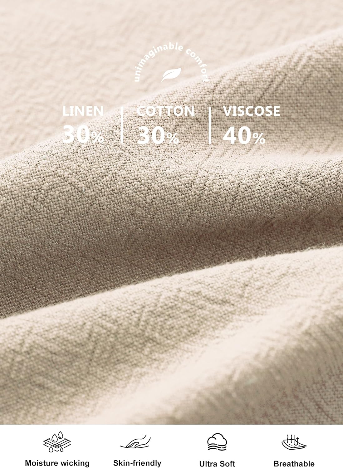 Libin Women Linen Pants Wide Leg Side Slit Ankle Pants High Waist Drawstring Casual Palazzo Loose Beach Pant Cropped Trousers - Image 5