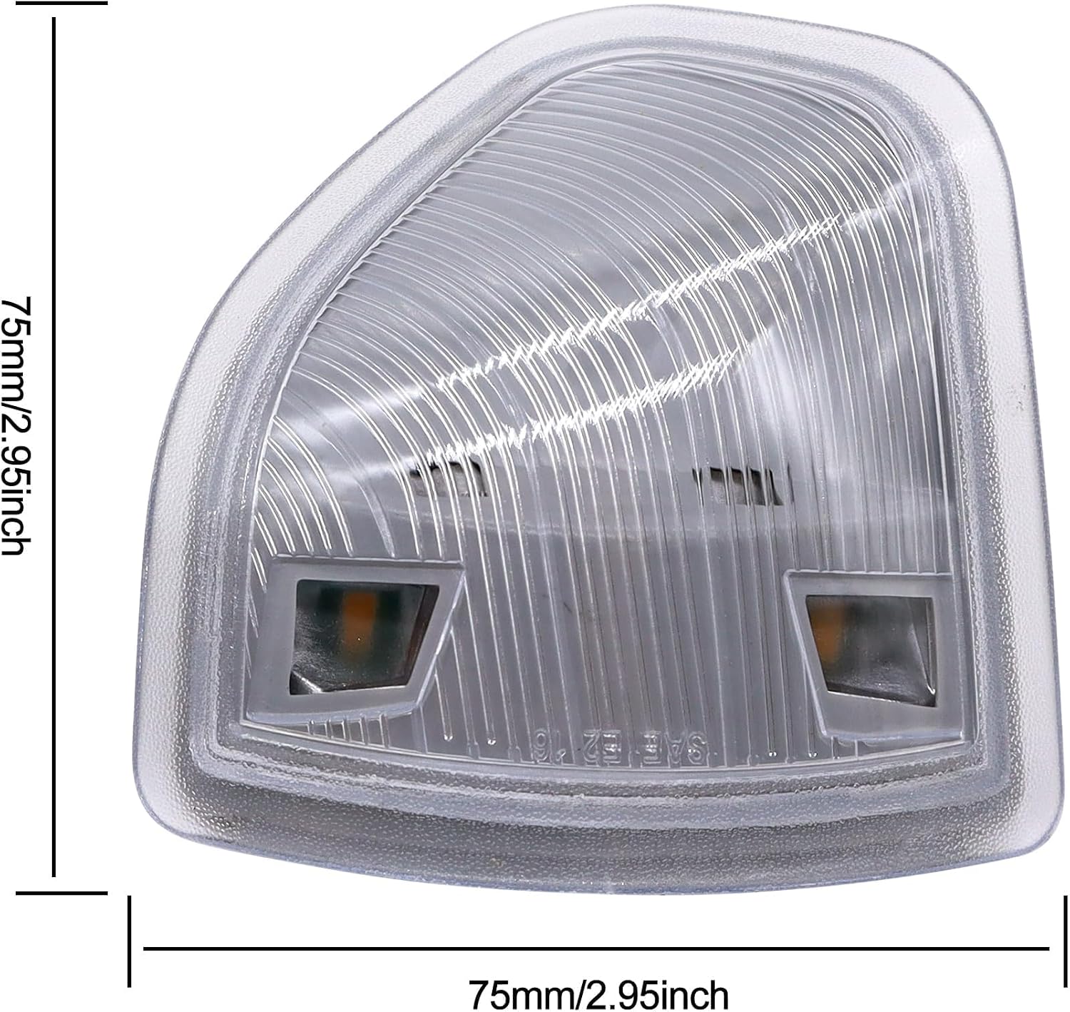 HiSport 68302828AA Left and Right LED Side Mirror Turn Signal Light Compatible with Dodge Ram 1500 2500 3500 Pickup 2010, 4000 4500 5500 2010, Ram 1500 2011-2019, 2500 3500 4000 4500 5500 2011-2018