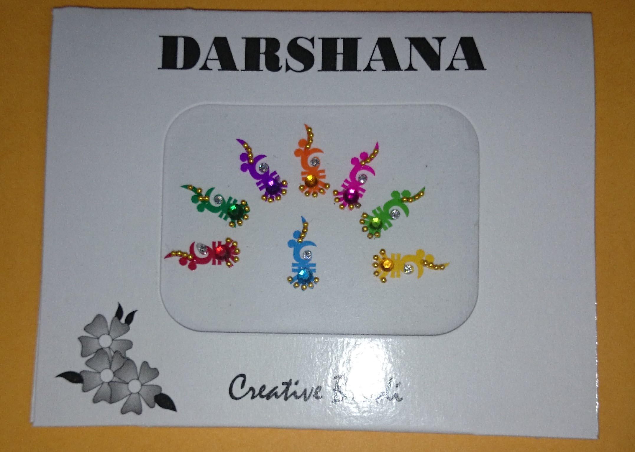 Bindi's - Indian Bollywood Style Sticker (Tattoo) DARSHANA