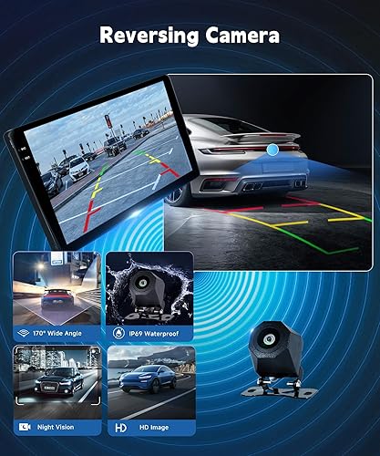 Miniatura 8 de HiFi para Nissan Altima 2008-2012 Auto A/C Android Radio Estéreo, inalámbrico Carplay Android Auto 9 pulgadas pantalla táctil Bluetooth audio del