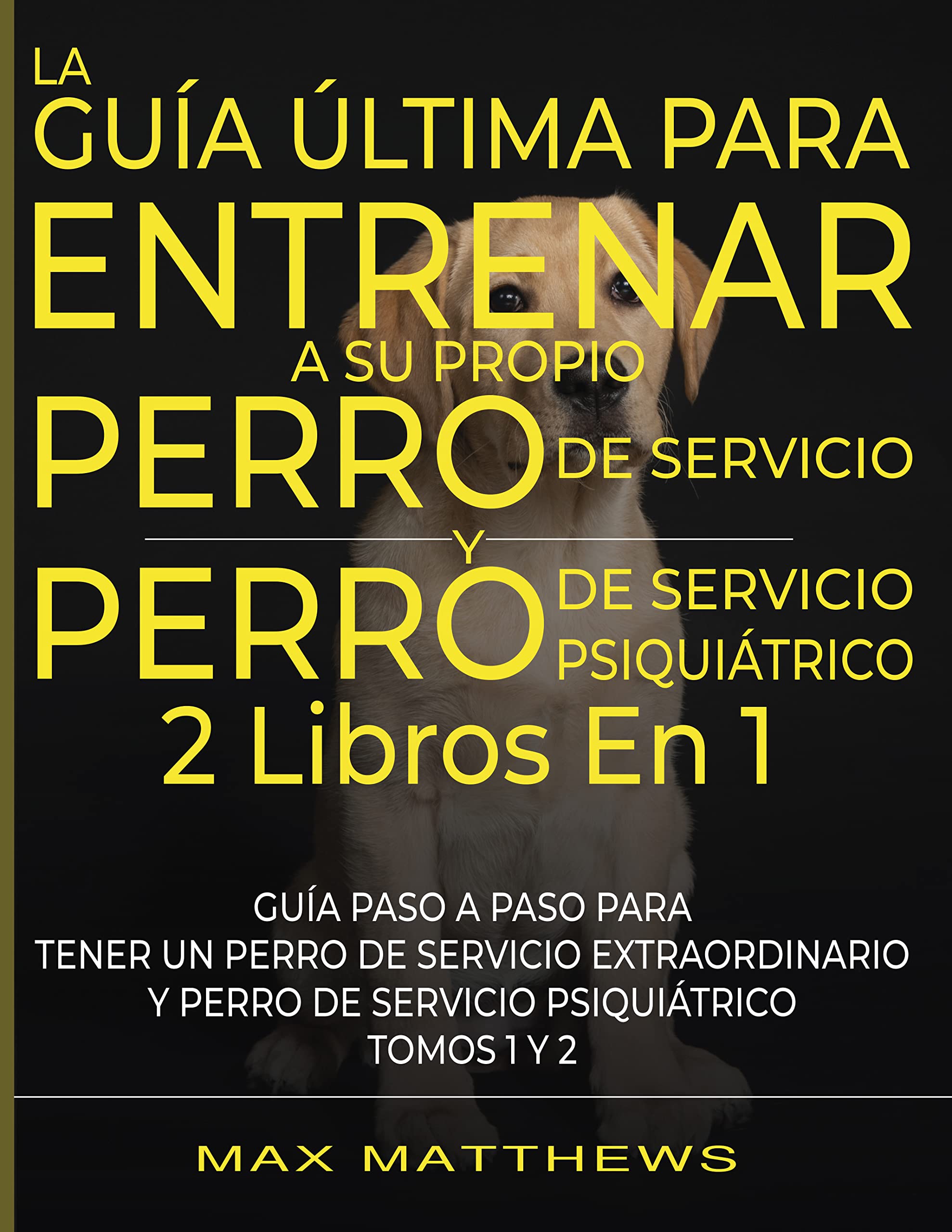 La Guía Última Para Entrenar A Su Propio Perro De Servicio Y Perro De Servicio Psiquiátrico (2 Libros En 1) (Spanish Edition)