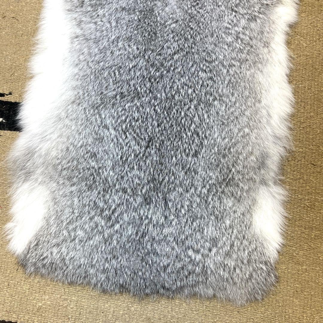 大判ラビット尻あて　登山　釣り　ヒップガード　ウサギ毛皮敷物　スキー　山菜 大判ラビット尻あて 登山 釣り ヒップガード ウサギ毛皮敷物 スキー 山菜