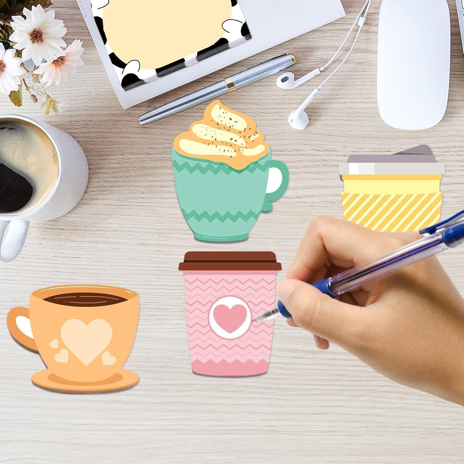 24 Pads Cute Stiy Notes Self Stiy Notepads for Teachers