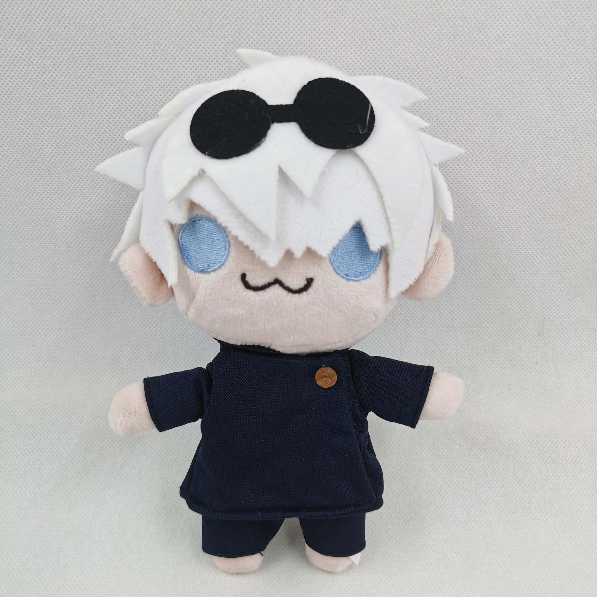 JULAN 22cm Gojo Satoru Plush Toy,Gojos and Jujutsu Stuffed Animals Doll,Gojo and Geto Plush Kaisen Plush Pillow Toy,Cartoon Gojo Plush Toy Plush Figure For FAN Collectible Christmas,Birthdays Gift