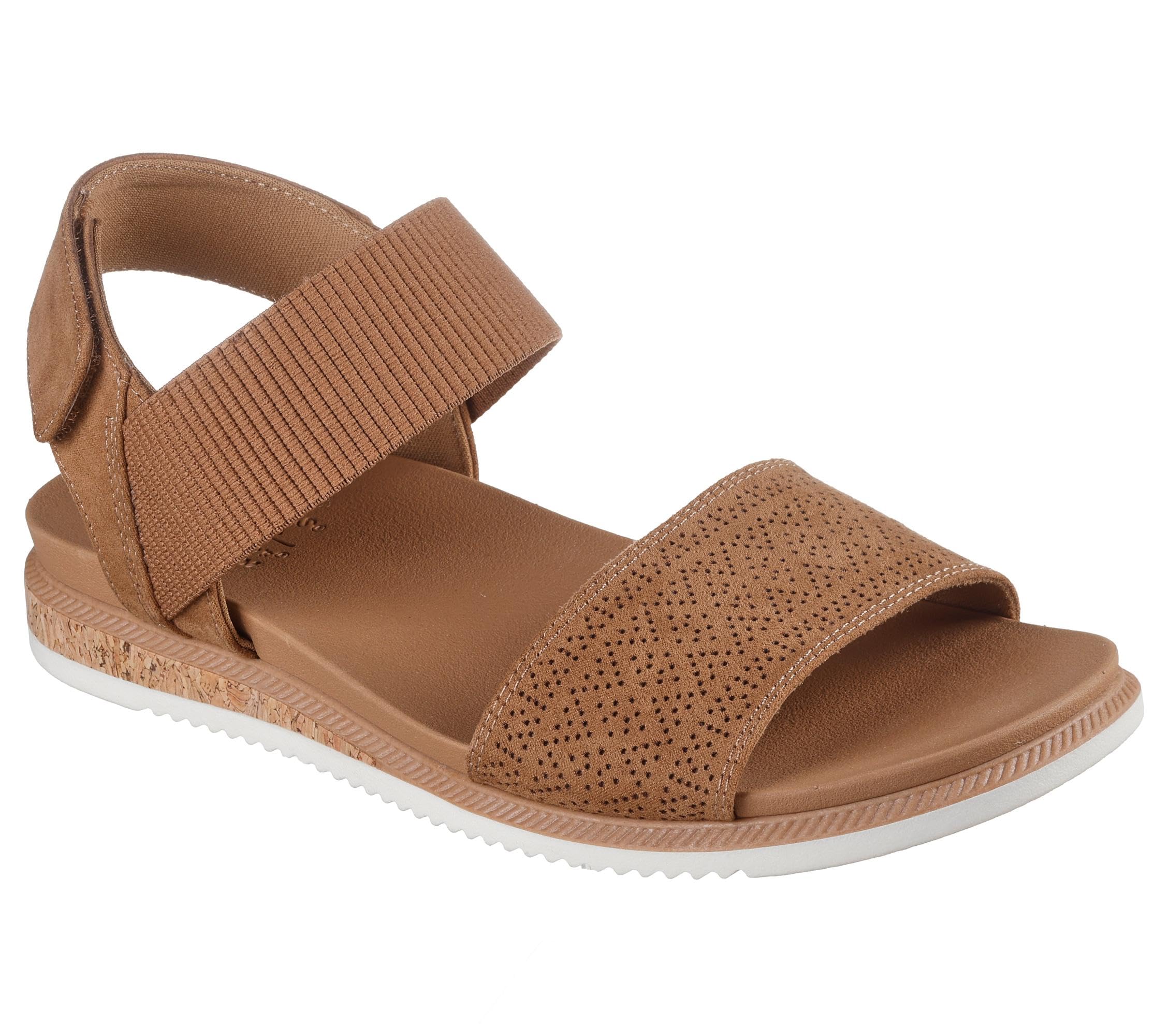 Skechers Women's Desert Kiss Low Top Look Trainers, Chestnut, 6 UK