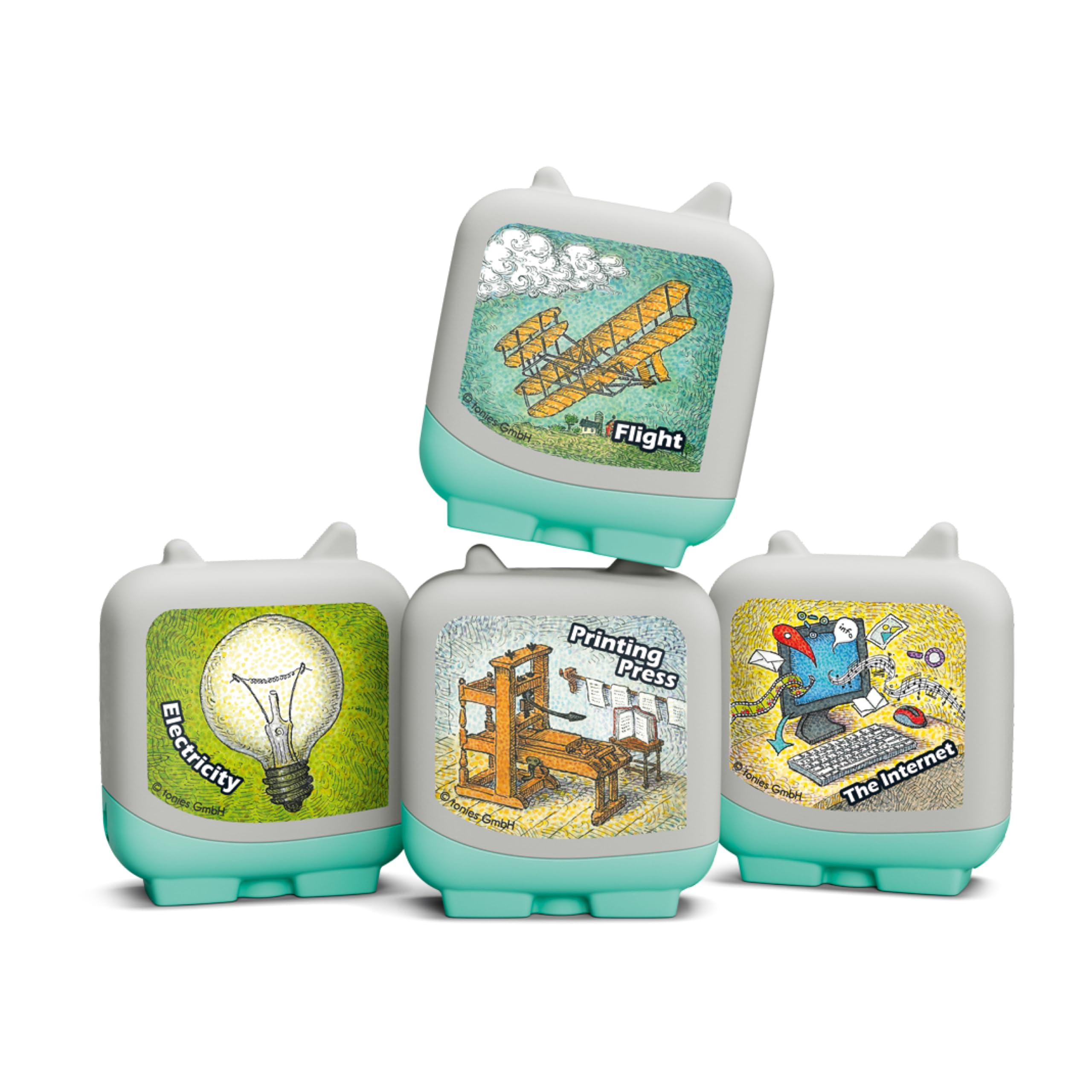 Tonies Inventions and Innovation Clever Set - 4 Pack