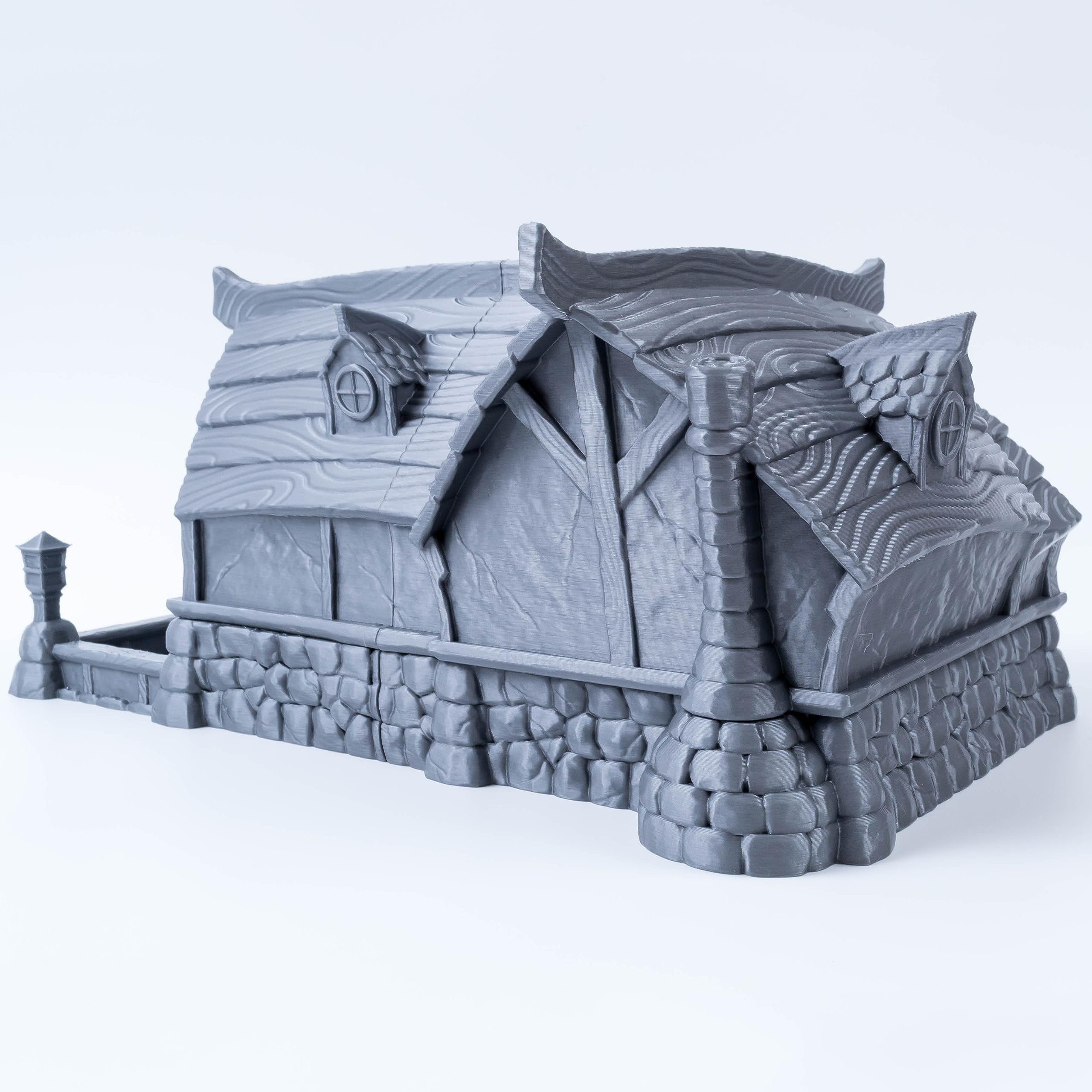 Fishermen's Village - Juego de taberna de 28/32 mm, paisaje RPG de mesa sin pintar, perfecto para Dungeons & Dragons, Warhammer y otros juegos en miniatura