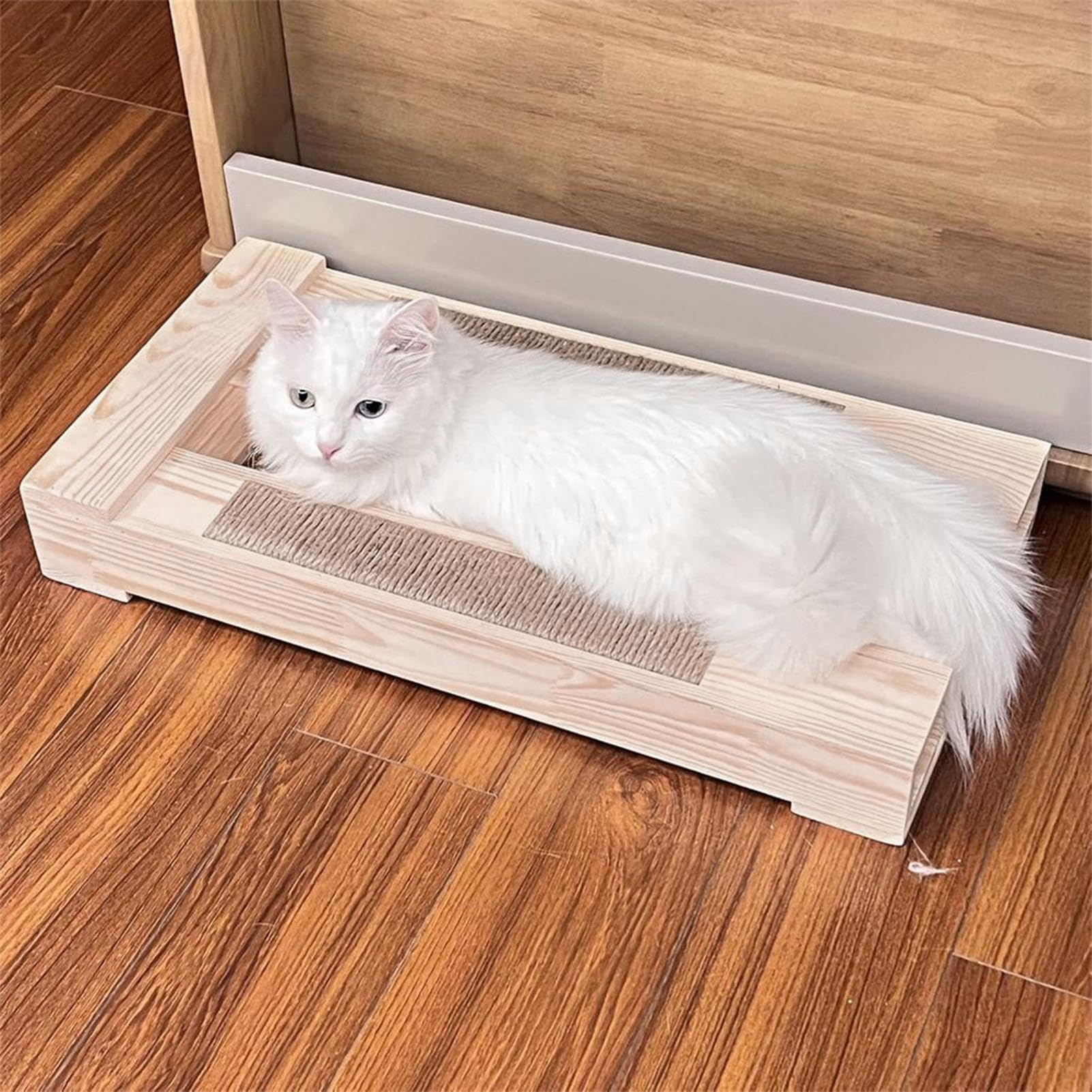 Sgabelli da riproduzione per gatto, sedia da riproduzione di gatti - per accoppiamento a gambe cortometraggi Sedia in legno | Compagno di rimozione della noia per gatti grandi piccoli per