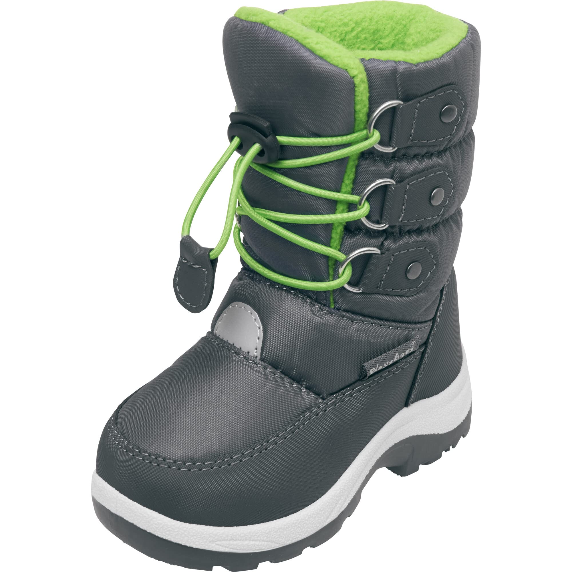 Playshoes GmbH Snow Boots lace-up, Unisex Kids’ Snow Boots, Green (Green 29), 6 (22/23 EU)