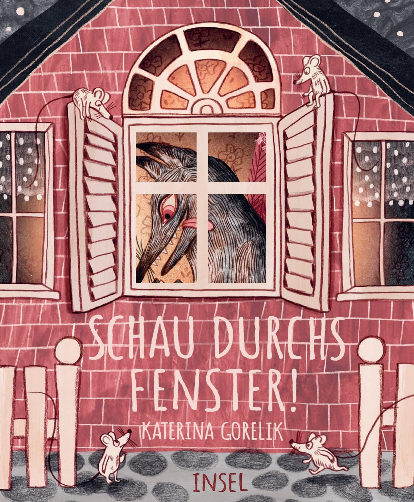 Schau durchs Fenster!: Ein herrlich originelles Kinderbuch mit ausgeschnittenen Fenstern für Kinder ab 3 Jahre | Gruselspaß zu Halloween