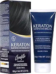 Banho De Brilho Keraton 100G Grafite