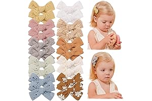 Jollybows Bow for Baby Girls, 2" Fully Lined Hair Bows for Dogs Hair