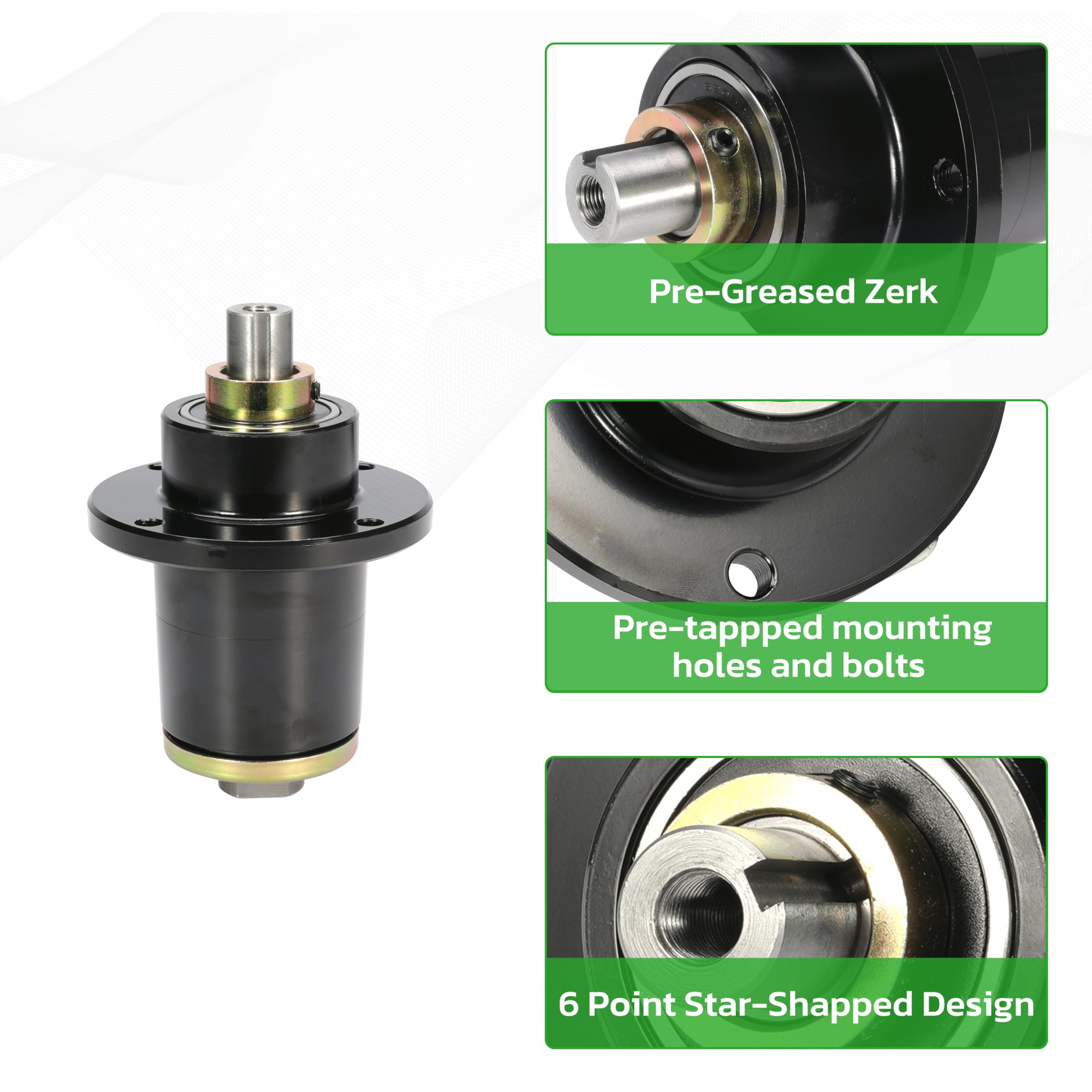 ぼっず Amazon.com : Mower Deck Spindle Assembly, Wheel Beariing