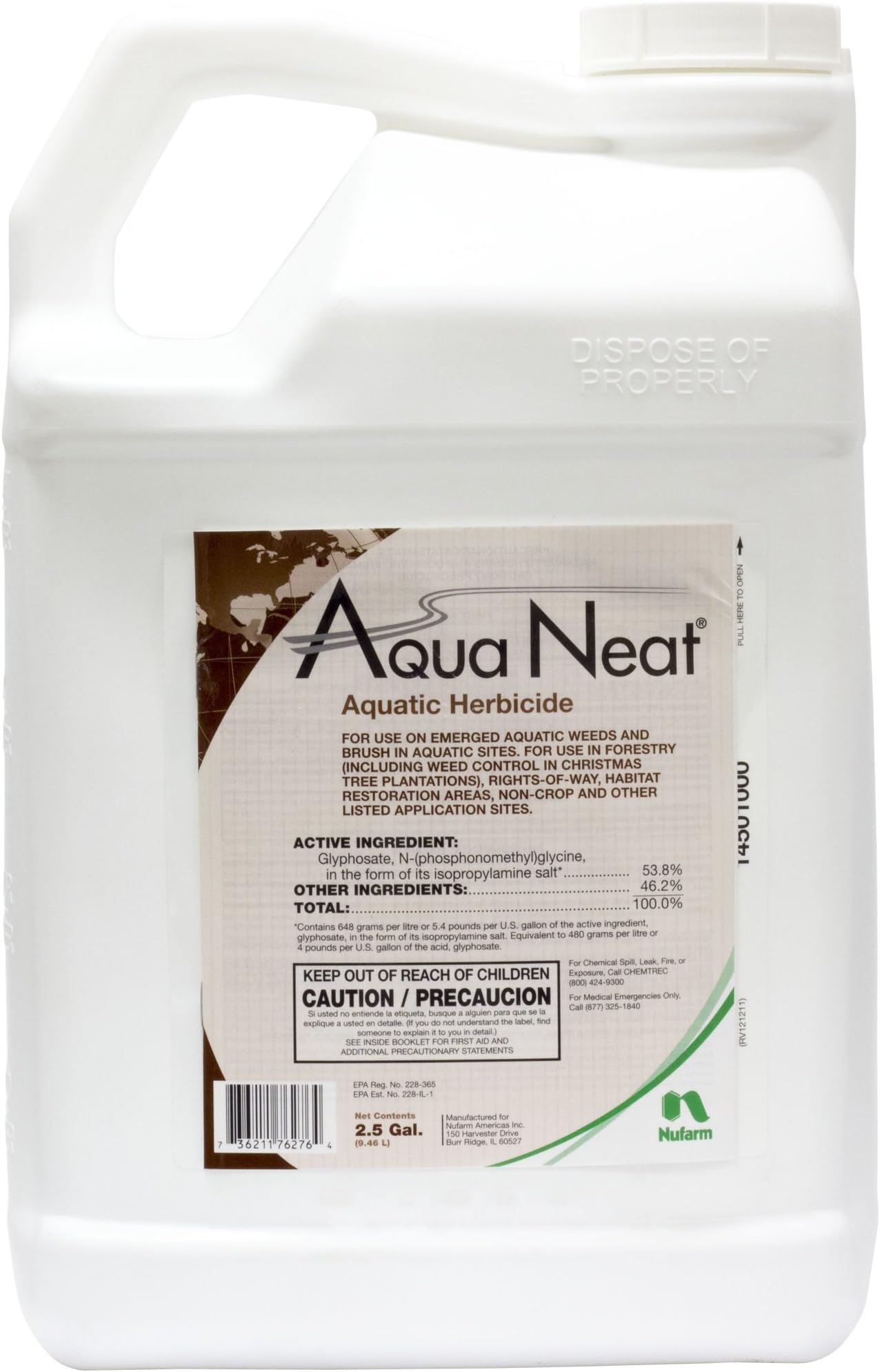nufarm AquaNeat Aquatic Glyphosate Herbicide