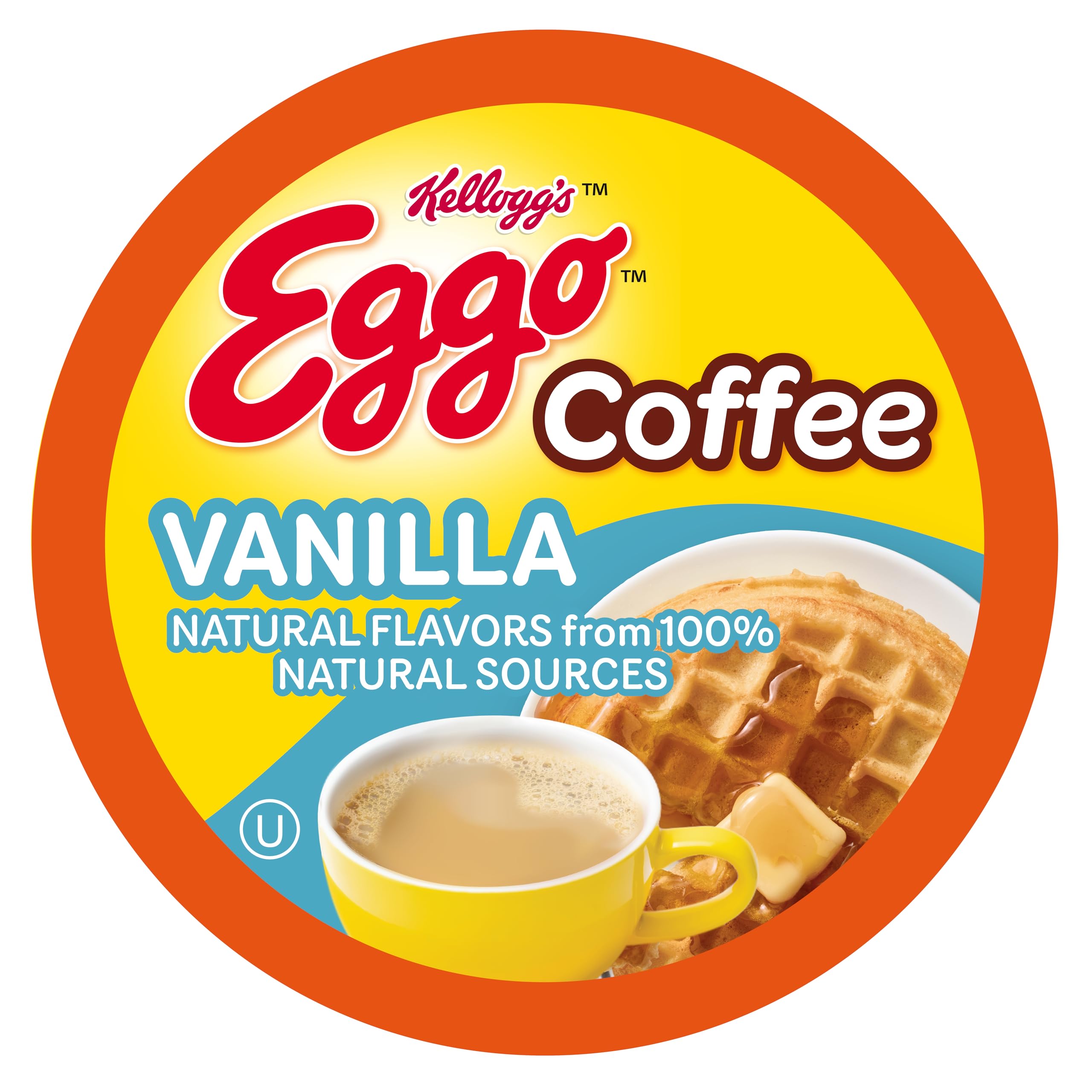 Amazon.com: Eggo Beverages Vanilla Waffle Flavored Coffee Pods for 