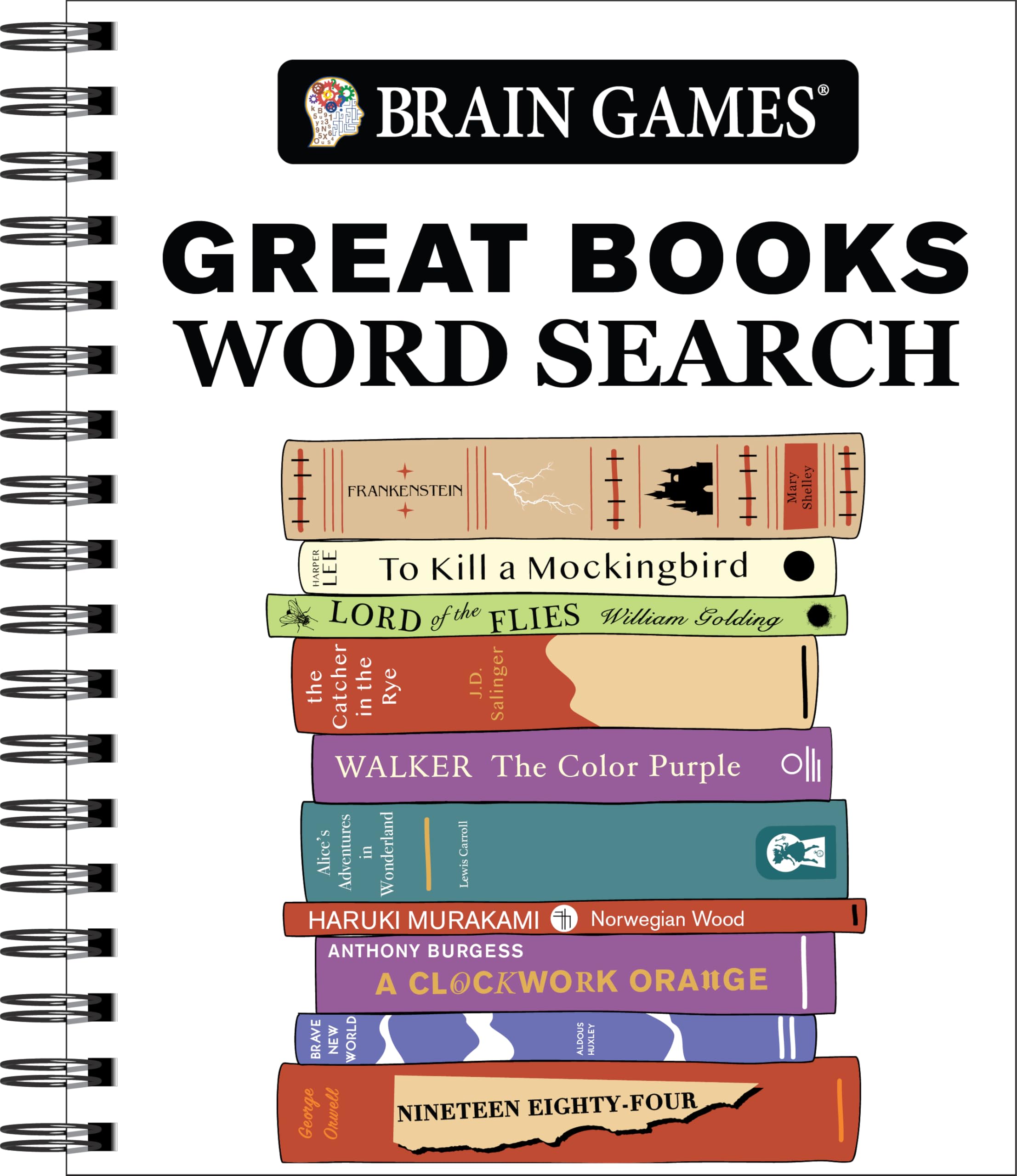 Brain Games - Great Books Word Search
