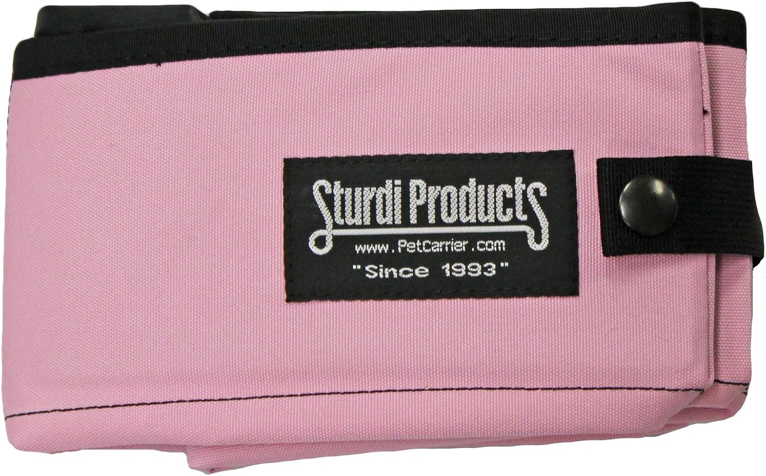 Sturdi Products SturdiBox Foldable Water Tight Box for Pets, 2 gal, Soft Pink