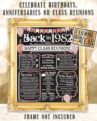 Miniatura 99 de Lone Star Art 66ª Reunión de Graduados (Sesenta y seis) Decoración en Oro - Recordando El Año - Clase de 1959 - Póster Sin Marco de 11x14 - Globos