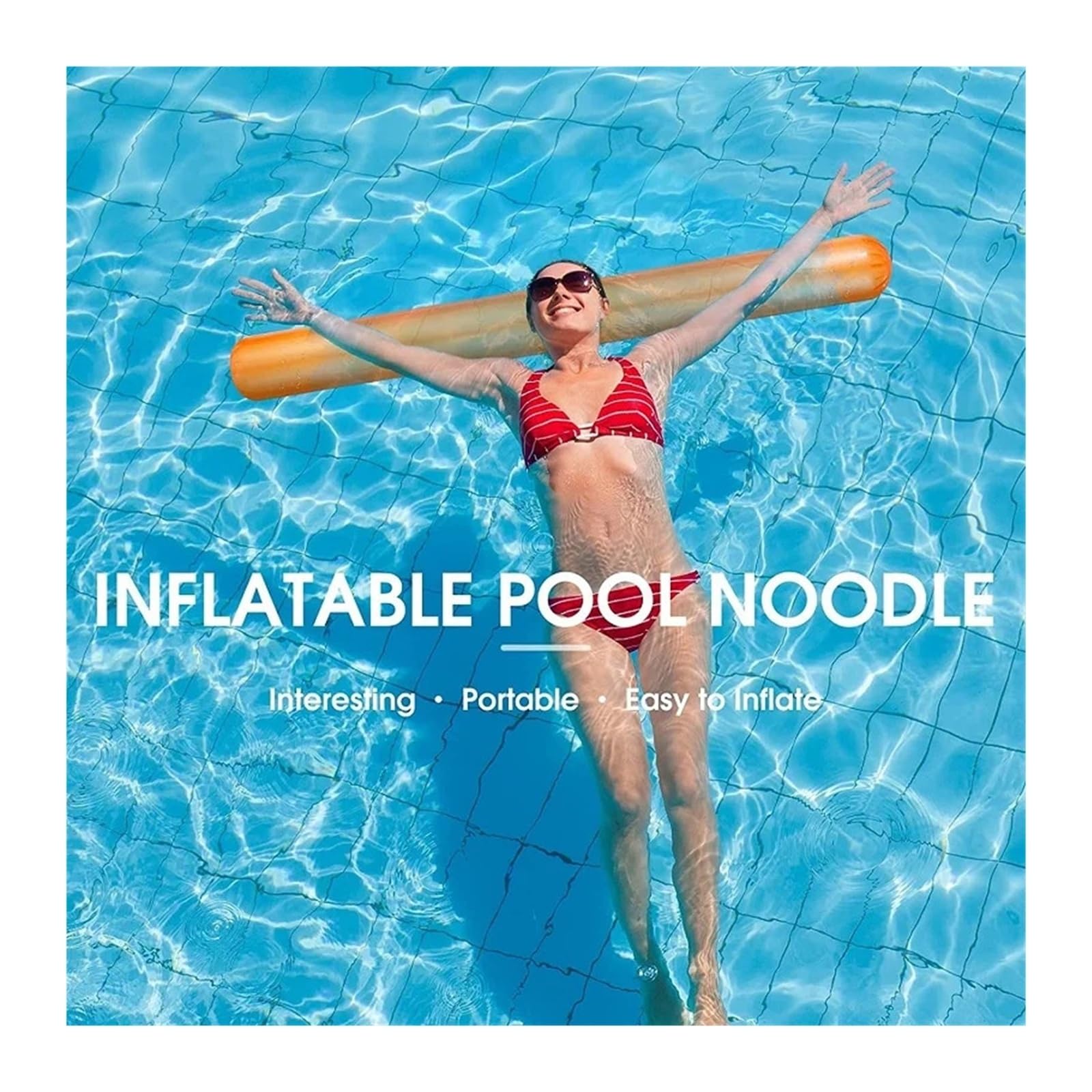 Poolnudel Hohl Schwimmnudel Schwimmende Wassernudeln for Erwachsene | Outdoor-Spiele-Spielzeug for Strände, Schwimmbad, Party-Dekoration