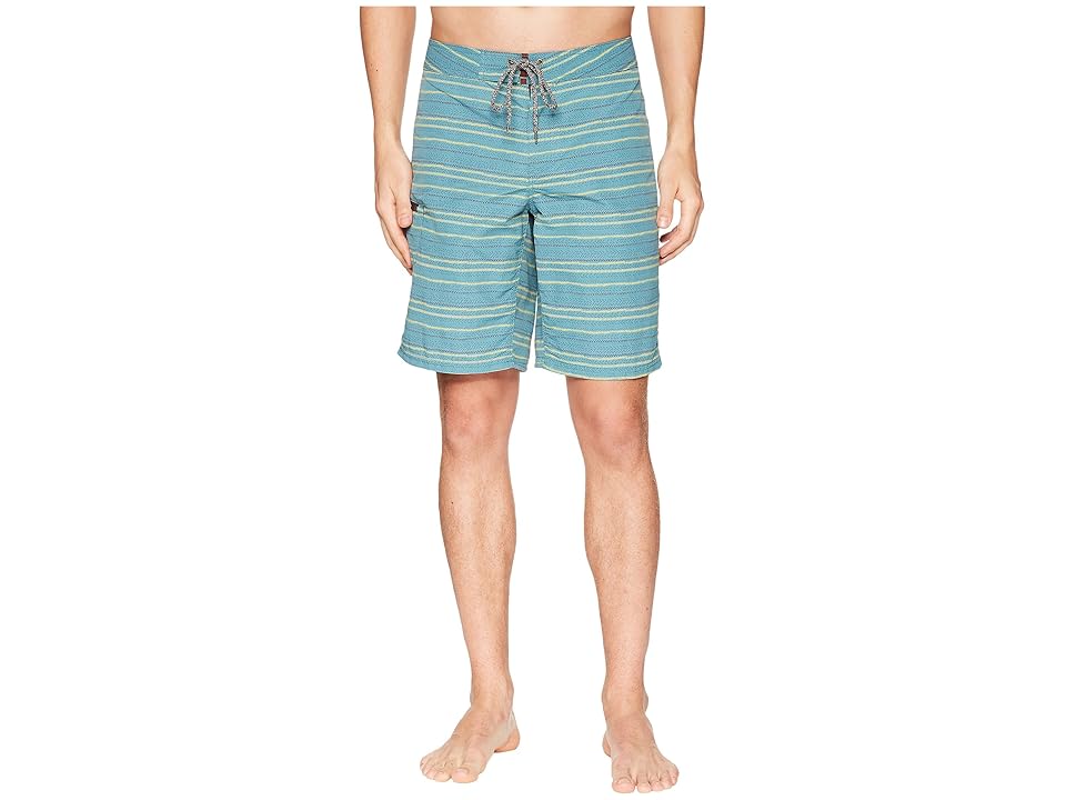 

Toad&Co Cetacean Trunk (Hydro Stitch Print) Men's Swimwear, Green