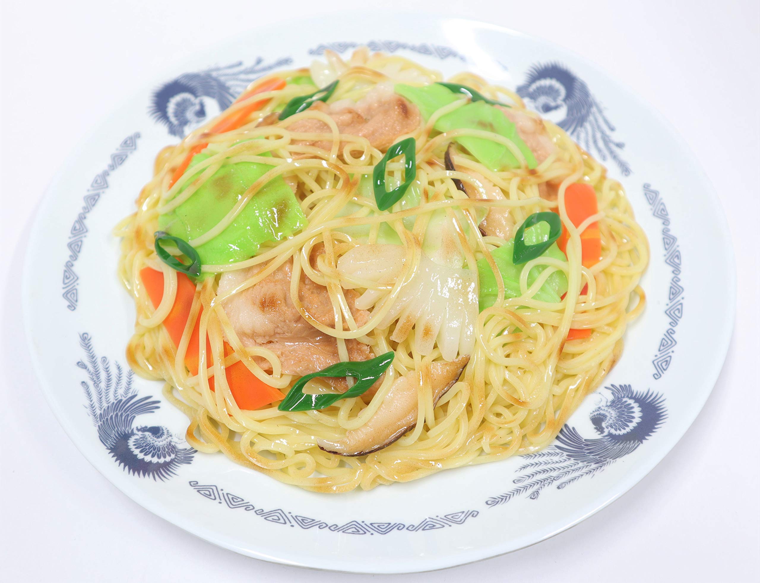 Amazon.co.jp: 食品サンプル 中華風焼きそば（丸型） ディスプレイ