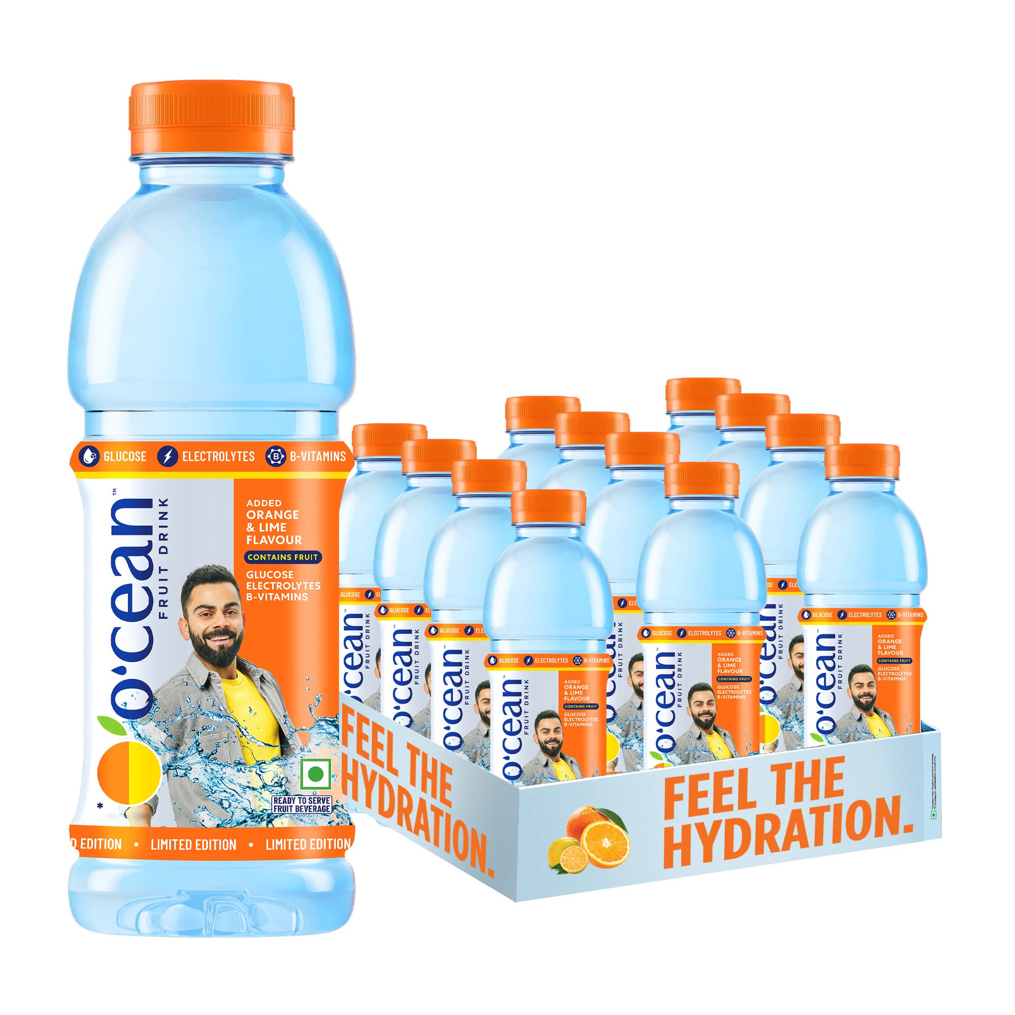 OCEAN Orange & Lime Fruit Vegetarian Flavour 500Ml (Pack Of 12) (B0BY9F1BY2) Amazon Price History, Amazon Price Tracker