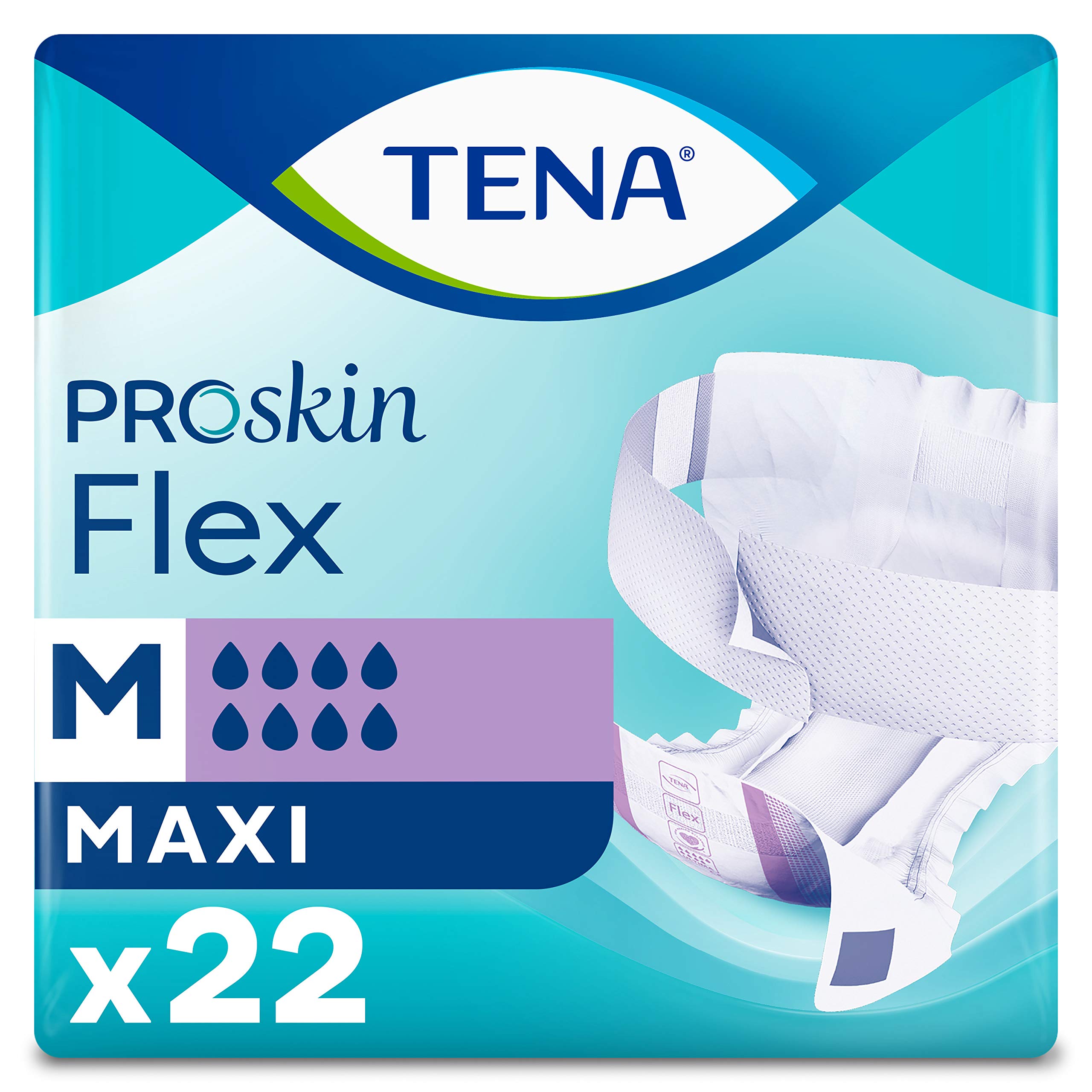 TENAProSkin Flex Pants - Maxi - Medium (3 Packs of 22)