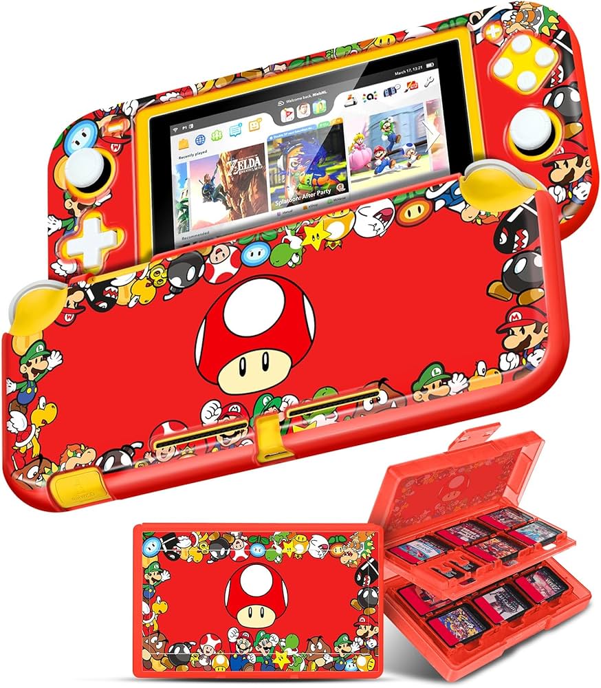 Amazon.com: Xinocy (2in1 for Nintendo Switch Lite Case +24 Switch