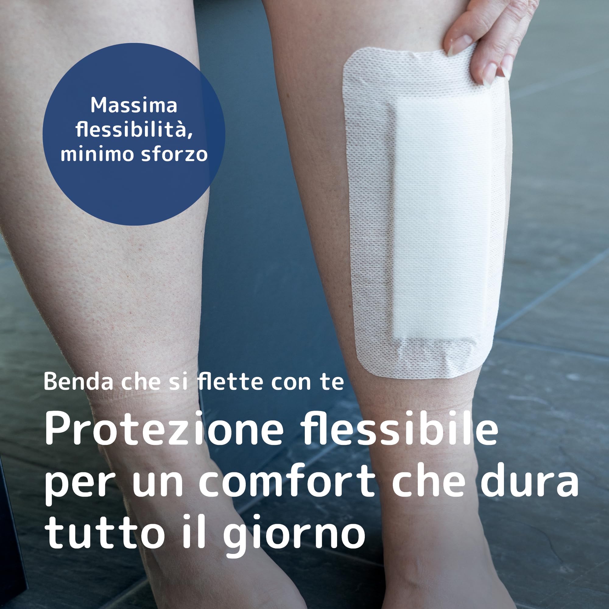 ABENA Medicazione sterile per ferite, 10x20 cm | Confezione da 40 pezzi | Adatte per tagli e ferite | Assorbente | Bianca | Adatto per pelli sensibili