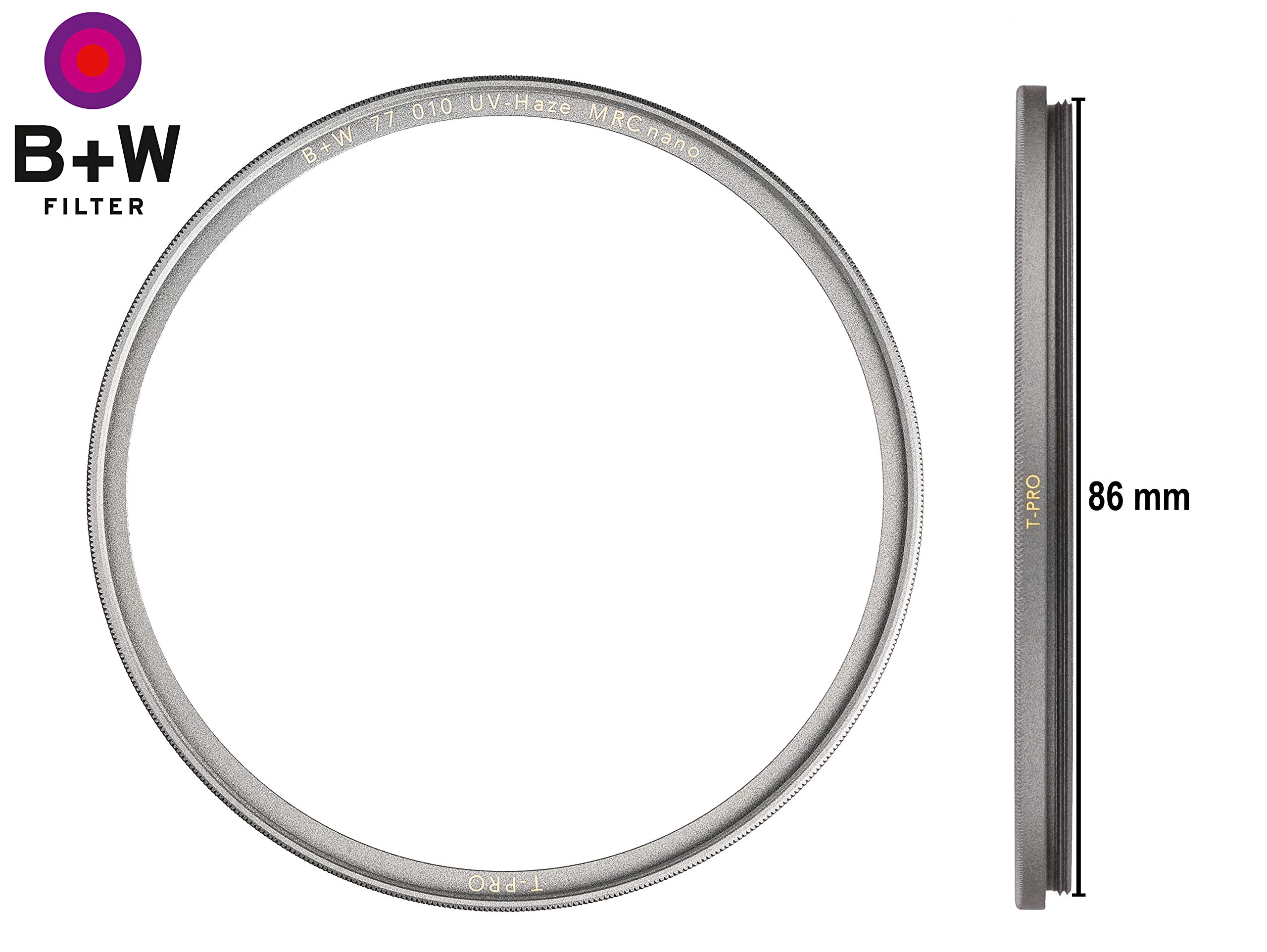 B W UV filter MRC Nano Master 86mm (16x glazed, Slim, Premium