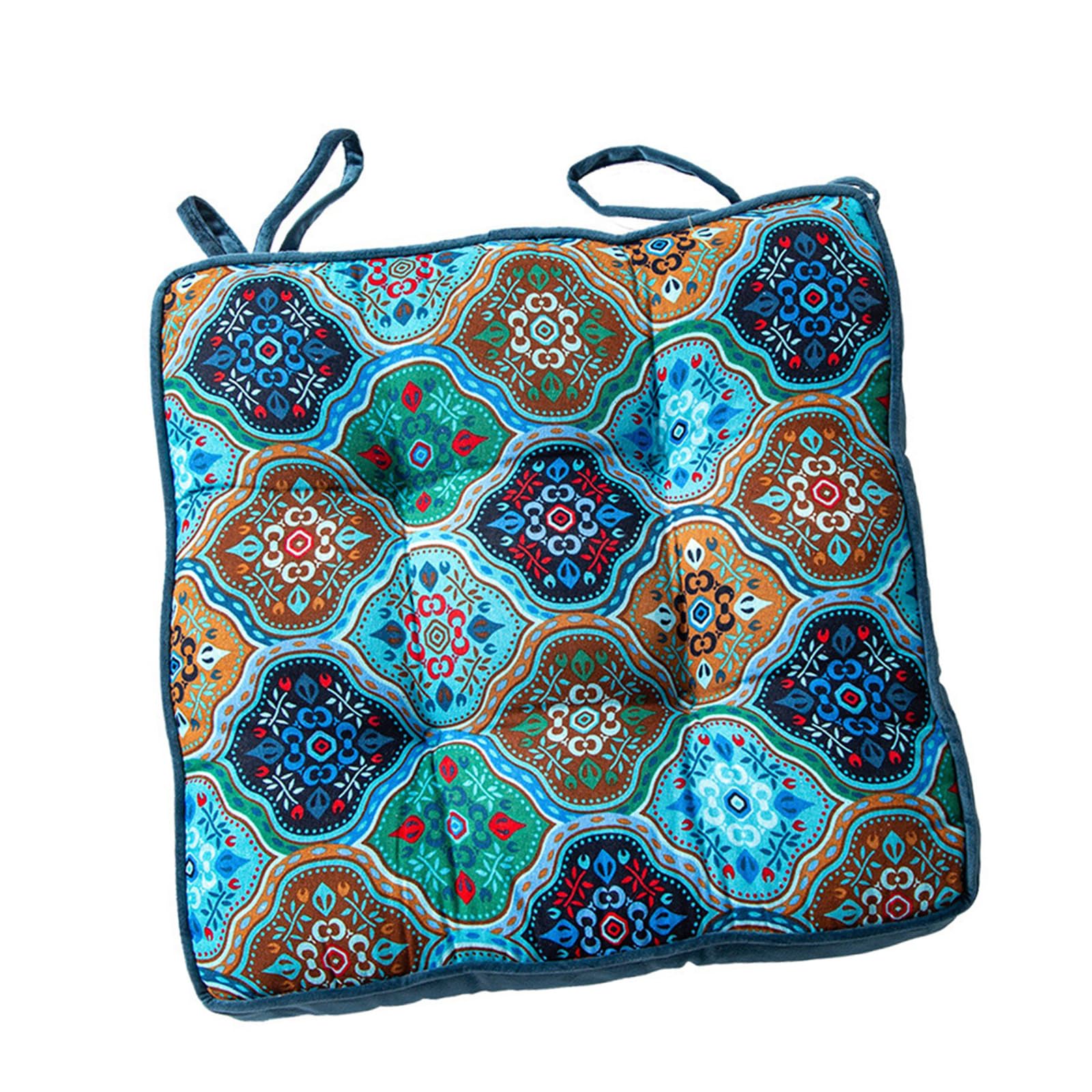 Kaeltsyn Unique Heritages Seat Pad MFirm Washable Polyester Home Decoration Nonslip Chair Pad