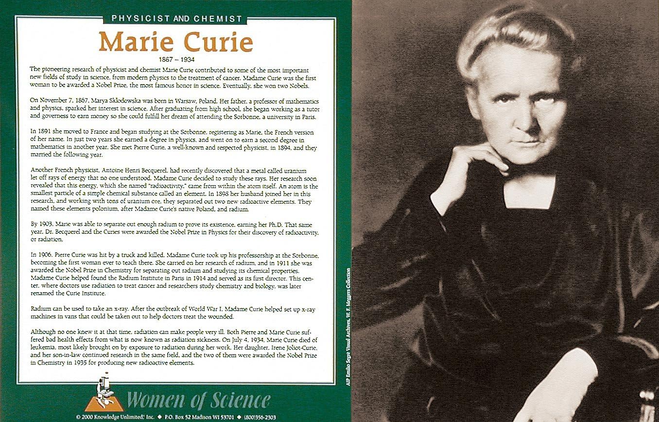 Marie Curie Mujeres De La Ciencia Poster Amazon Es Hogar Y Cocina Marie Curie Mujeres De La Ciencia Poster Amazon Es Hogar Y Cocina