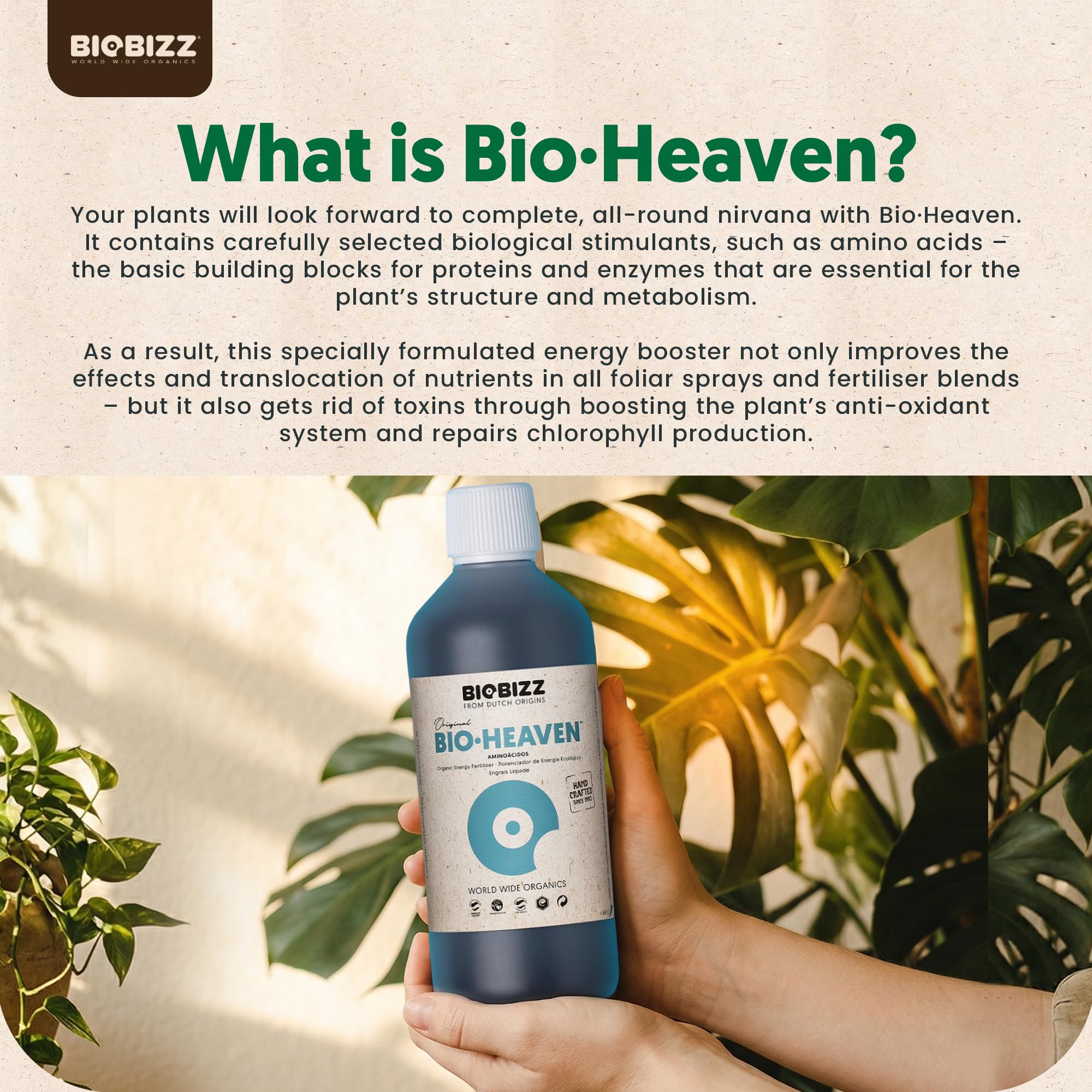 BioBizz 06-300-110 Naturdünger Bio-Heaven 1 L