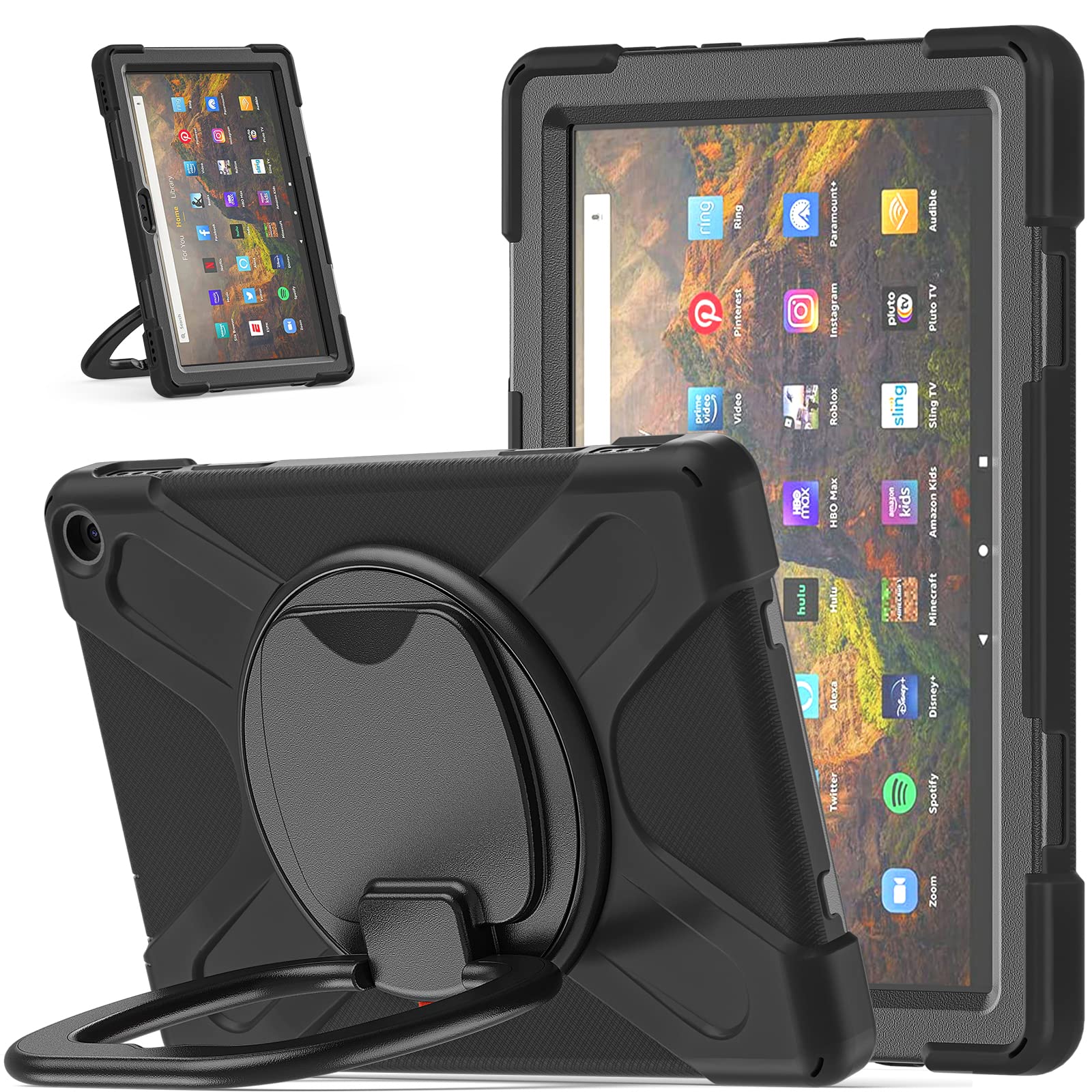 Amazon.co.jp: Aokil Fire HD 10 ケース 2021年発売 第11世代用 Fire
