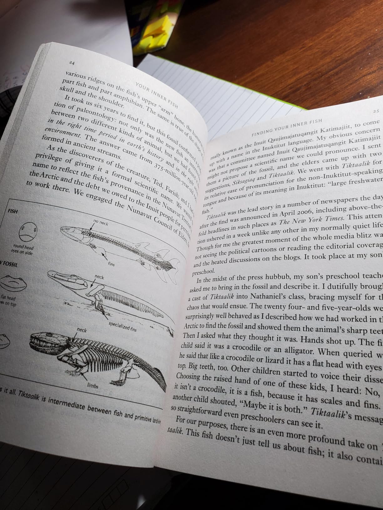 My Inner Fish Book Your Inner Fish: The amazing discovery of our 375-million-year-old ...