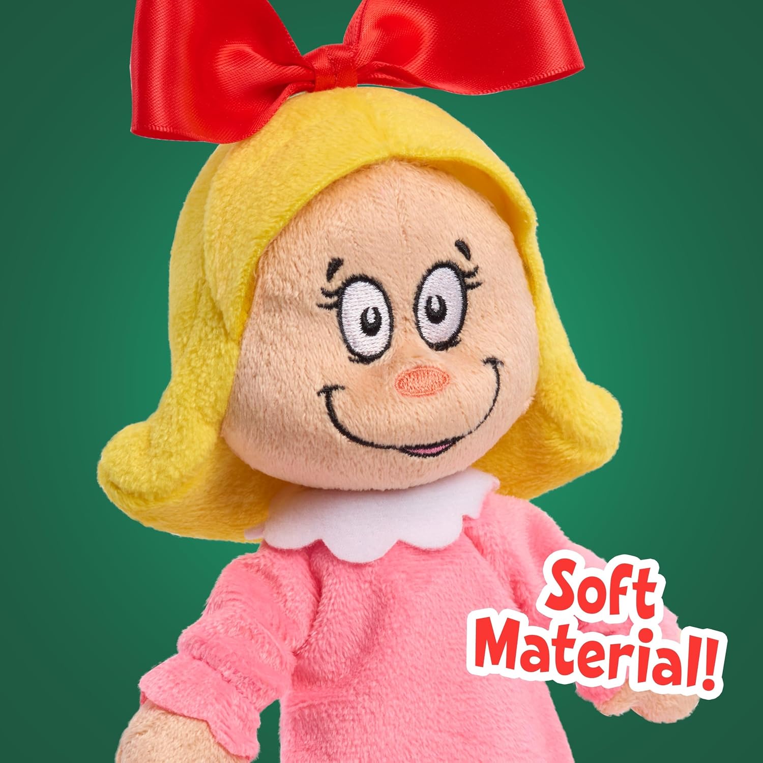 Dr Seuss Grinch Small Plush- Cindy Loo image 3